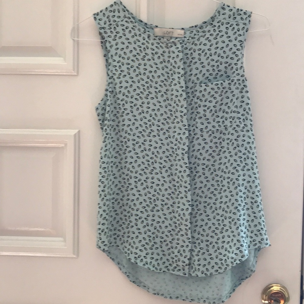 Loft sleeveless shirt